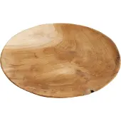 Muubs teak bord 37 cm Natuur