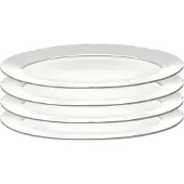 Serax Silhouette ovaal bord M 15x24,5 cm 4-pack White
