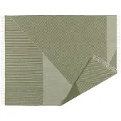 NJRD Stripes wollen plaid 130x185 cm Groen