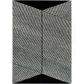 NJRD Rectangles wollen vloerkleed zwarte 170 x 240 cm