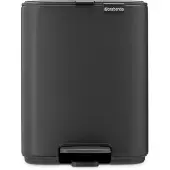 Brabantia Bo Pedaalemmer - 7 liter - Badkamer - Mineral Infinite Grey