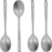 Nicolas Vahé theelepel 4-pack Antiek zilverkleurige afwerking
