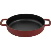 ComBekk geëmailleerde gietijzeren koekenpan Ø24 cm Bordeaux