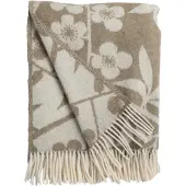 Almedahls Kersenboomtuin plaid 130x170 cm Bruin-offwhite