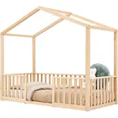 Bopita Robin Huisbed 80x160 cm - Naturel