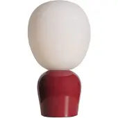 BELID Tafellampe , Buddy, Rood, Woonkamer, Glas, Designer