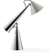 Tom Dixon Pose Task LED tafellamp Zilverkleurig