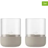 Blomus Calma waxinelichthouder Ø7 cm 2-pack Fungi
