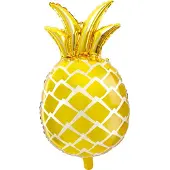 Party-Decoration Partydeco - Folieballon Ananas 48x67cm