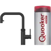 Quooker Flex Square met COMBI boiler 3-in-1 kokend water kraan zwart