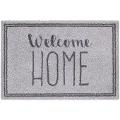 Sencys Deurmat Lima Welcome Home - Grijs - Antislip - 50x75cm