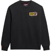 Superdry Sweatshirt geel / rood / zwart