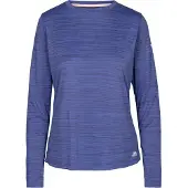 Trespass Dames/Dames Nettil Active Top met lange mouwen (Baja Blauw Marl)