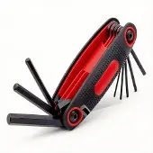 BOTC Stiftsleutelset - Inbussleutelset 8-delige - uitklapbaar model - 1,5-8mm