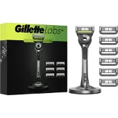 Gillette labs with exfoliating bar 7 mesjes 1 apparaat en magnetisch standaard