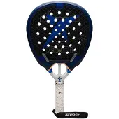 Drop Shot Explorer Pro Attack Soft Padel Racket Blauw 350-370 gr