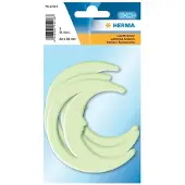Herma 15018 Stickers Glow in the dark Maan - 7 stuks