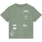Noppies Shirt spar / wit