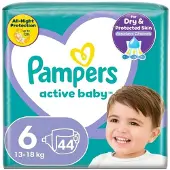 Pampers Active Baby Luiers Maat 6 (13-18 Kg) 44 Stuks