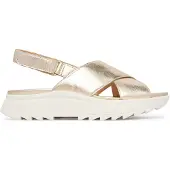 Clarks Dames Dashlite Wish Enkelband Sandalen Gold Leather