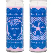 Kitsch Kitchen kaars in glas Papel Picardo Frida