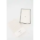 Zusss Cadeauset - Servethouder En Servetten - Verjaardag - Cadeau Keramiek Wit
