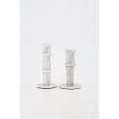 Zusss Cadeauset - Kandelaar S En M - Verjaardag - Cadeau Aluminium Zand