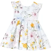 Chicco Jurk blauw / geel / rosa / wit