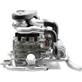 Franzis Bouwpakket Porsche 911 turbomotor TURBOMOTOR 4019631672506