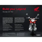 Franzis Cb 750 Schaal 1:24 BUILD YOUR LEGEND