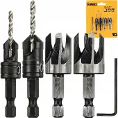 DeWalt DT7620-QZ - Gereedschapscombiset - 4-delig - Houtbewerking - Zeskantige Schacht