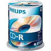 Philips - CD-r 52x 700mb 100cake - 30 Dagen Niet Goed Geld Terug