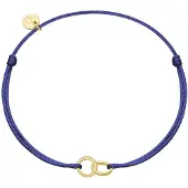 Glanzstücke Armband navy / goud