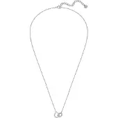Glanzstücke Ketting zilver / transparant