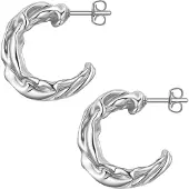Yokoamii Oorbellen zilver