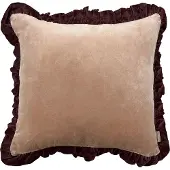 Fonq Velou Sierkussen 50 x 50 cm - Dusty Pink