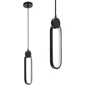 Toolight App851-cp Zwarte Led-plafondlamp