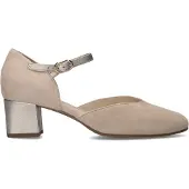 Hassia 1-304093 wijdte H Pumps | Maat 8 Dames Beige