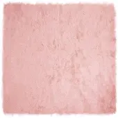 vidaXL Tapijt van imitatie schapenvacht TAFALLA Roze 160 x 160 cm