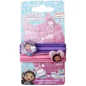 Cerdá Gabby's Dollhouse Adventures haarelastiekset 8 deks