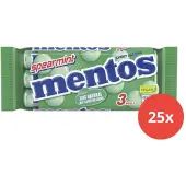 Mentos spearmint 25x 3 pack