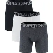 Superdry Boxershorts antraciet / zwart / wit
