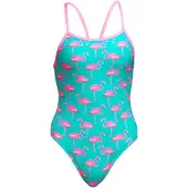 Funkita Go Flamingo! Single strap one piece - Dames | | Maat 10