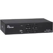 Inter-Tech AS-41HA HDMI KVM-switch Zwart