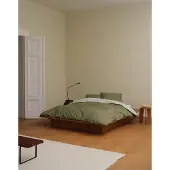 Marc O'Polo Kussensloop Erla Moss Green Percal-60 x 70 cm (standaard)