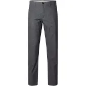 Selected Chino 'Miles' black denim