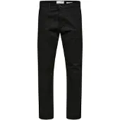 Selected Chino 'SLHMiles Flex' zwart