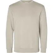 Selected Sweatshirt 'MANUEL' greige