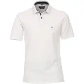 Casamoda Regular Fit Polo shirt Korte mouw wit