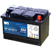 Sonnenschein GF 12 50 V / GF1250V Deep Cycle Gel accu (12V, 55 Ah)